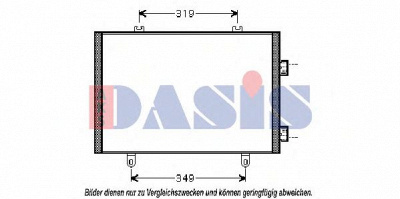 AKS DASIS 392002n -  Конденсатор, кондиционер